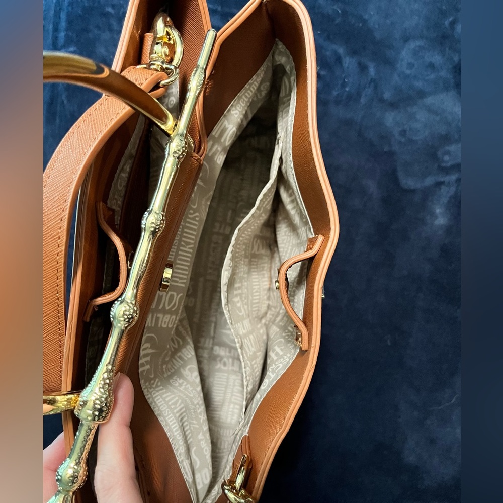 NWOT Loungefly Limited Edition Harry Potter Deadly Hallows Wand Handbag - Picture 12 of 16